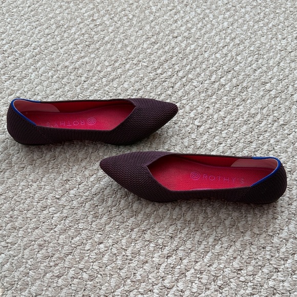 Rothy's Women's Purple Flats - Picture 2 of 3